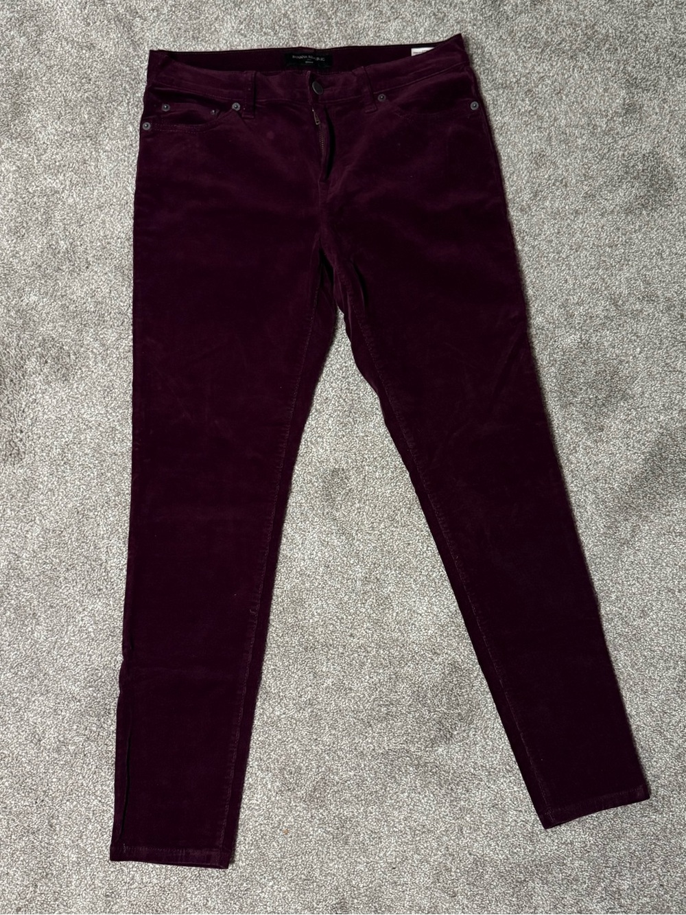 Women's Corduroy Pants from Banana Republic in Deep Wine Red, Size 29 8